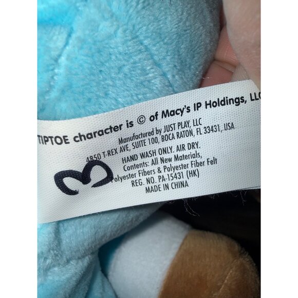 Macy’s Thanksgiving Day Parade 15" Tiptoe Reindeer Plush - Picture 8 of 10